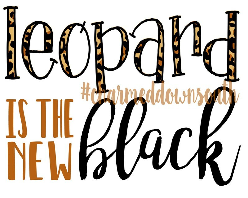 Leopard is the new black