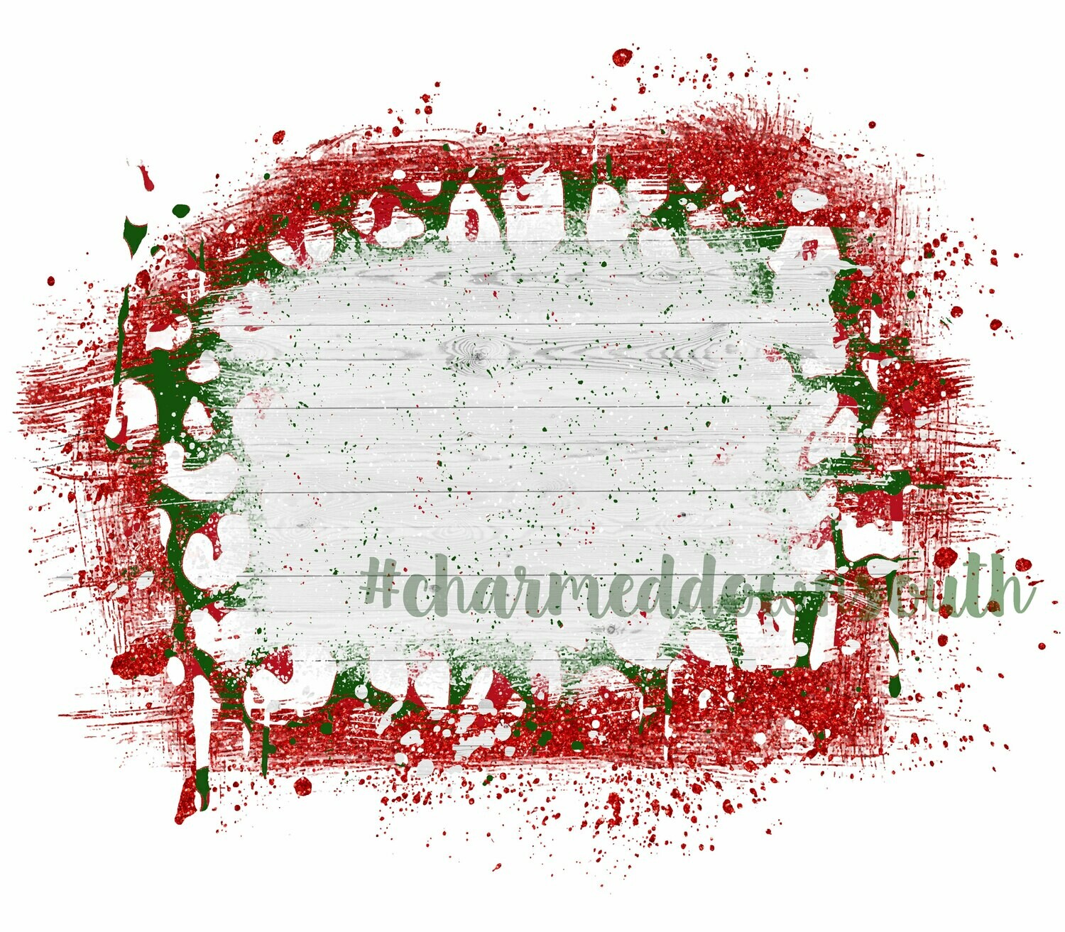 Christmas Leopard Layered Splash