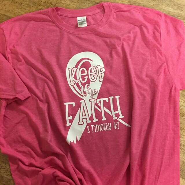 Screen Print Transfer Keep the Faith Adult