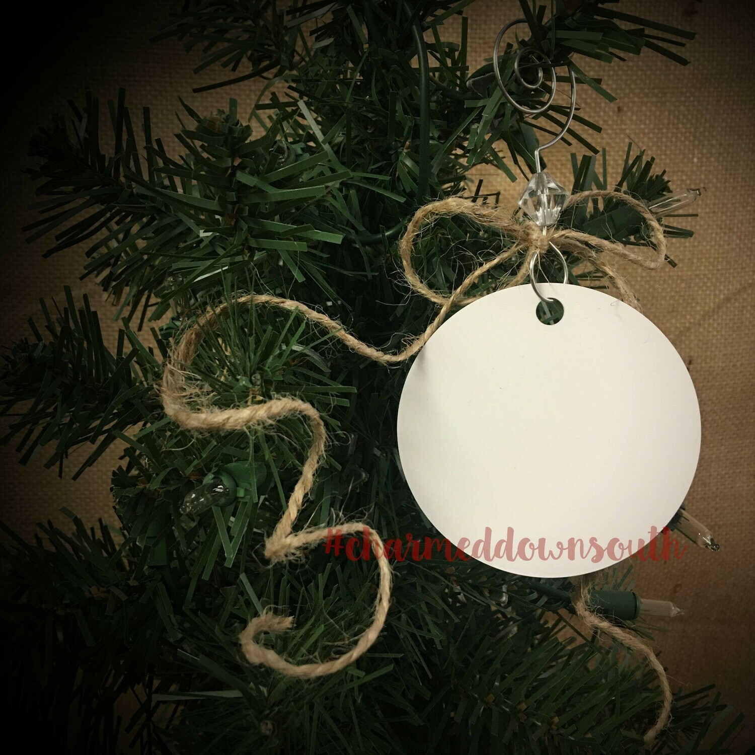 Christmas Tree Ornament Mock Up