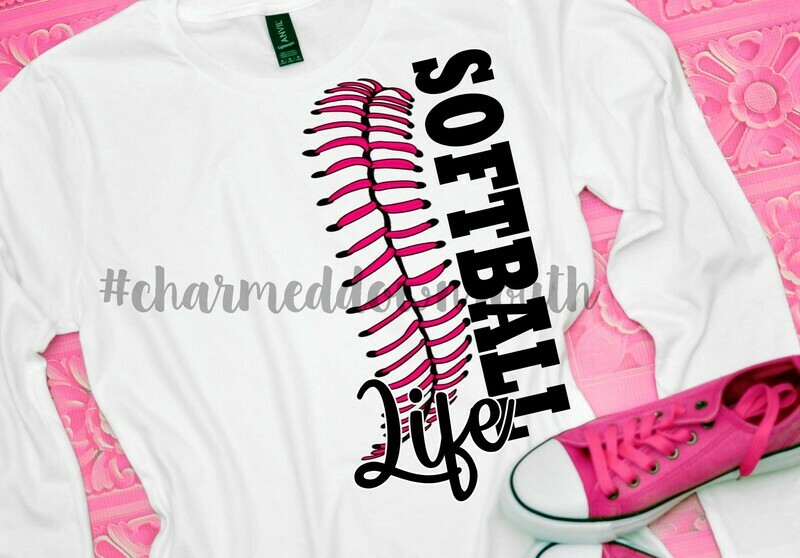 Softball Life Digital Design