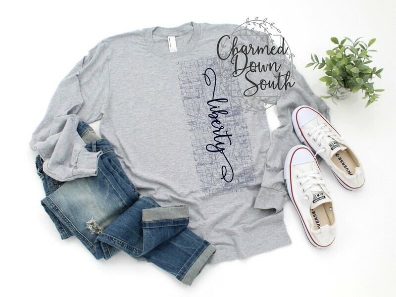 Liberty Distressed Digital Design