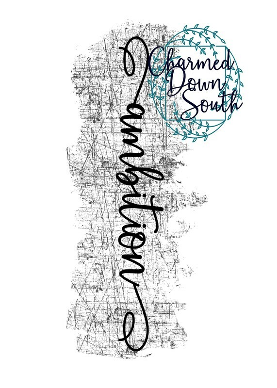 Power Word Digital Design Script Ambition