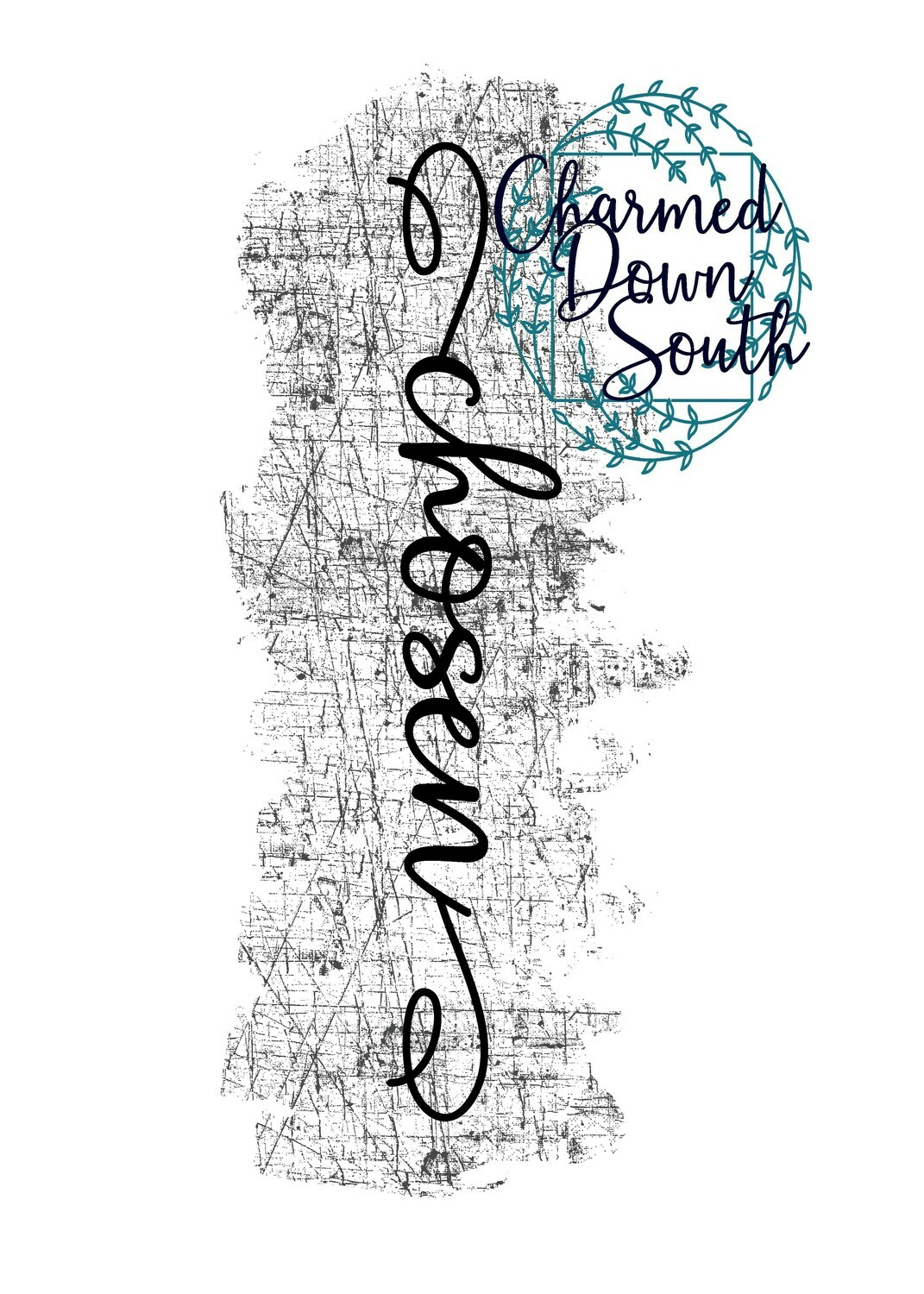 Power Word Digital Design Script Chosen