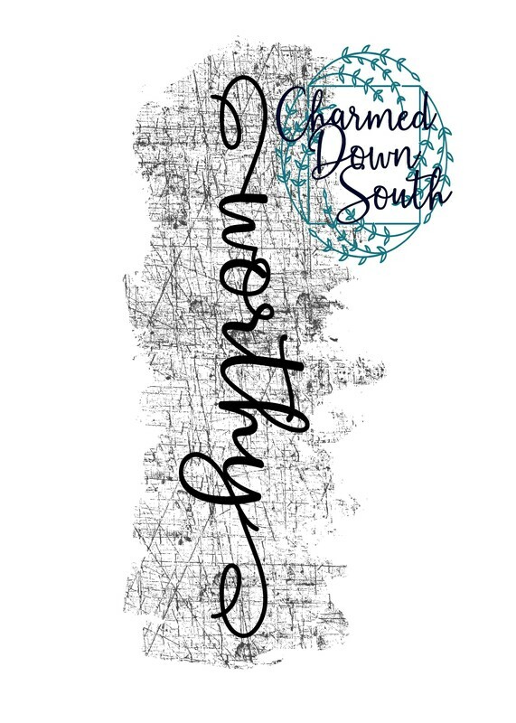 Power Word Digital Design Script Worthy