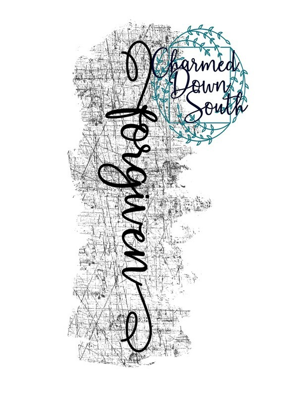 Power Word Digital Design Script Forgiven