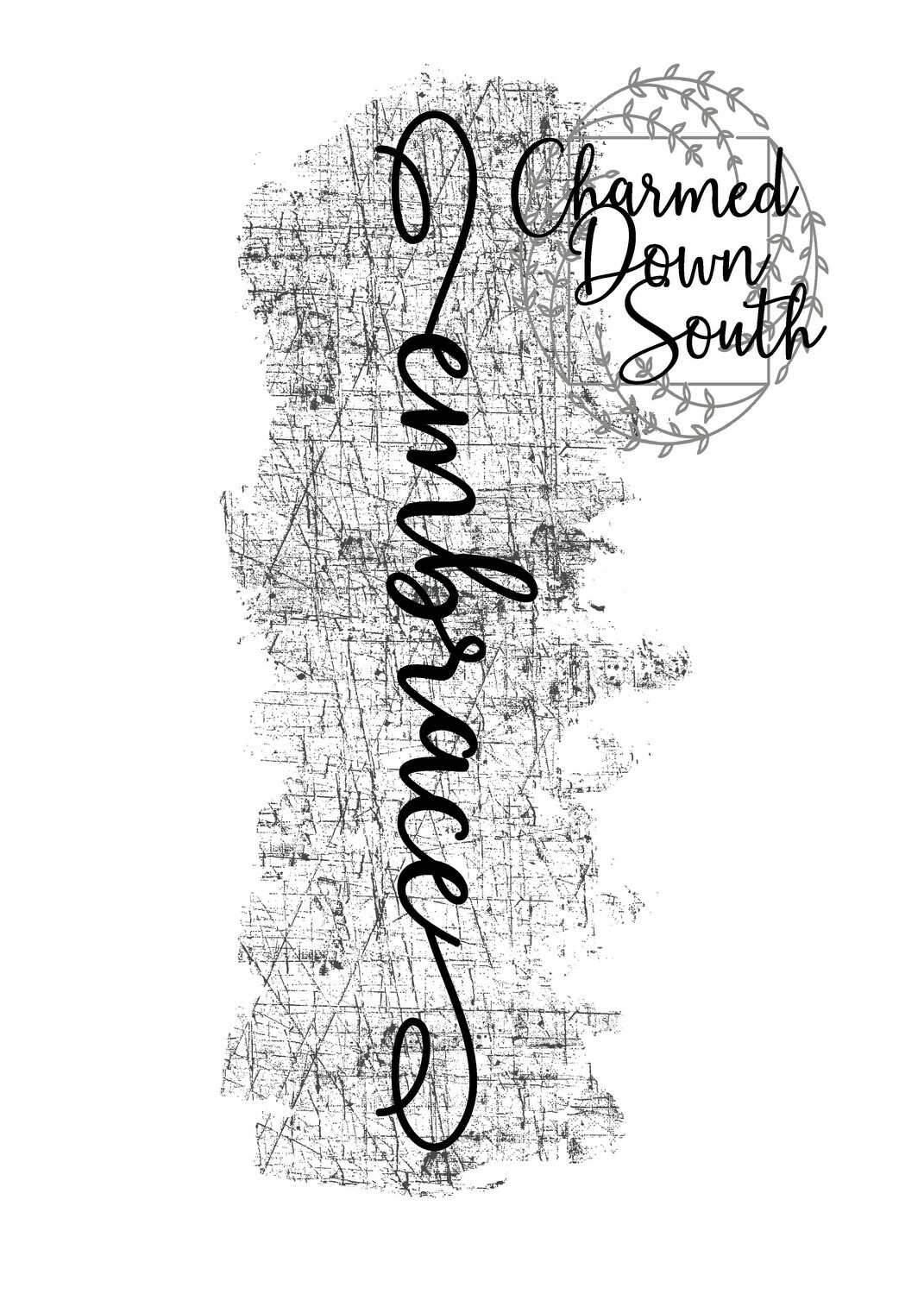 Power Word Digital Design Script Embrace