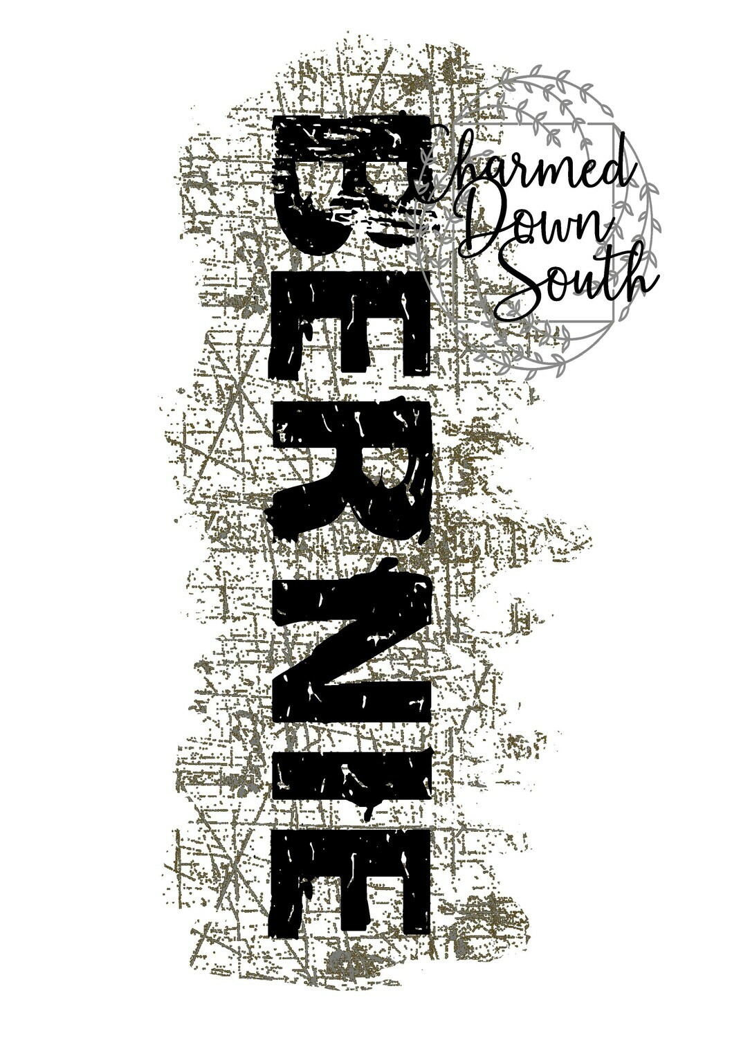 Bernie Block Grunge Distressed Digital Design