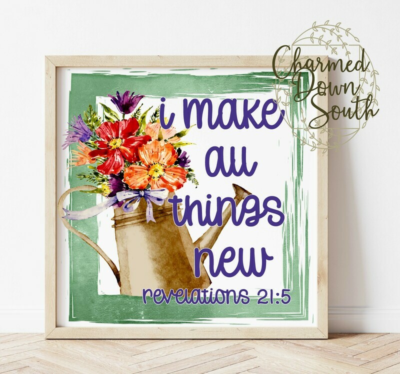 I make all things new Digital Design