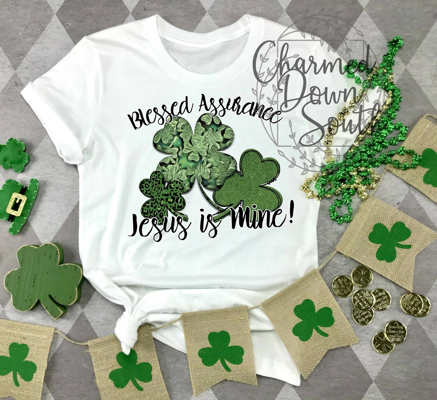 Blessed Assurance Clover Digital Design