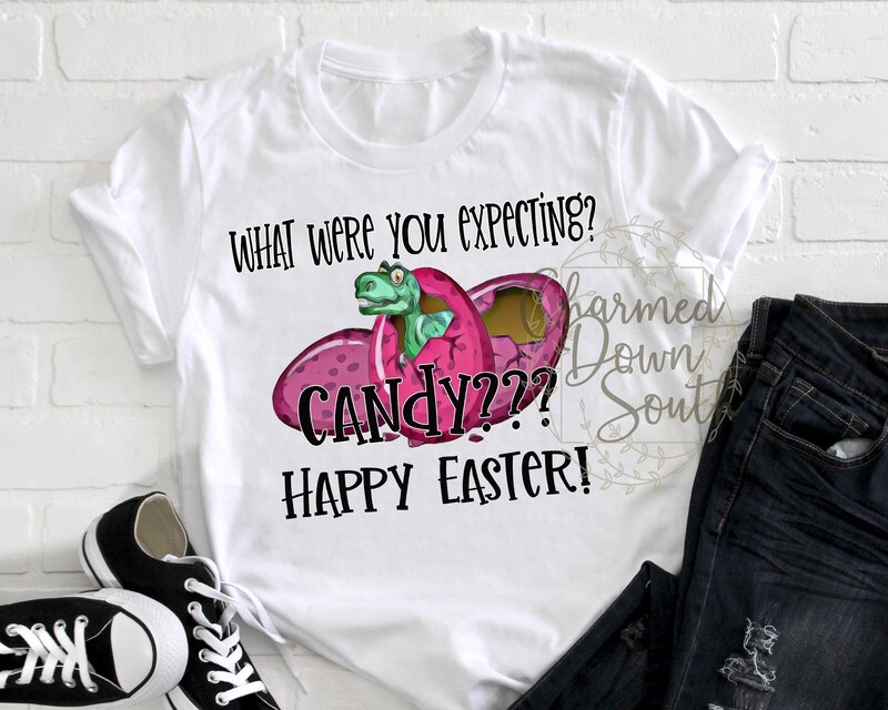 Dinosaur in Easter Eggs Digital Design