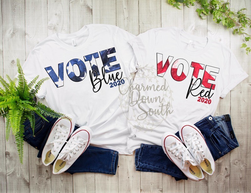 Vote BLUE Digital Design