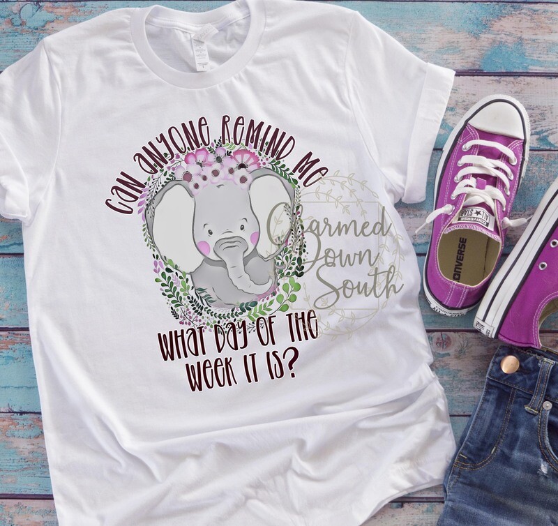 Remind Me Elephant Digital Design