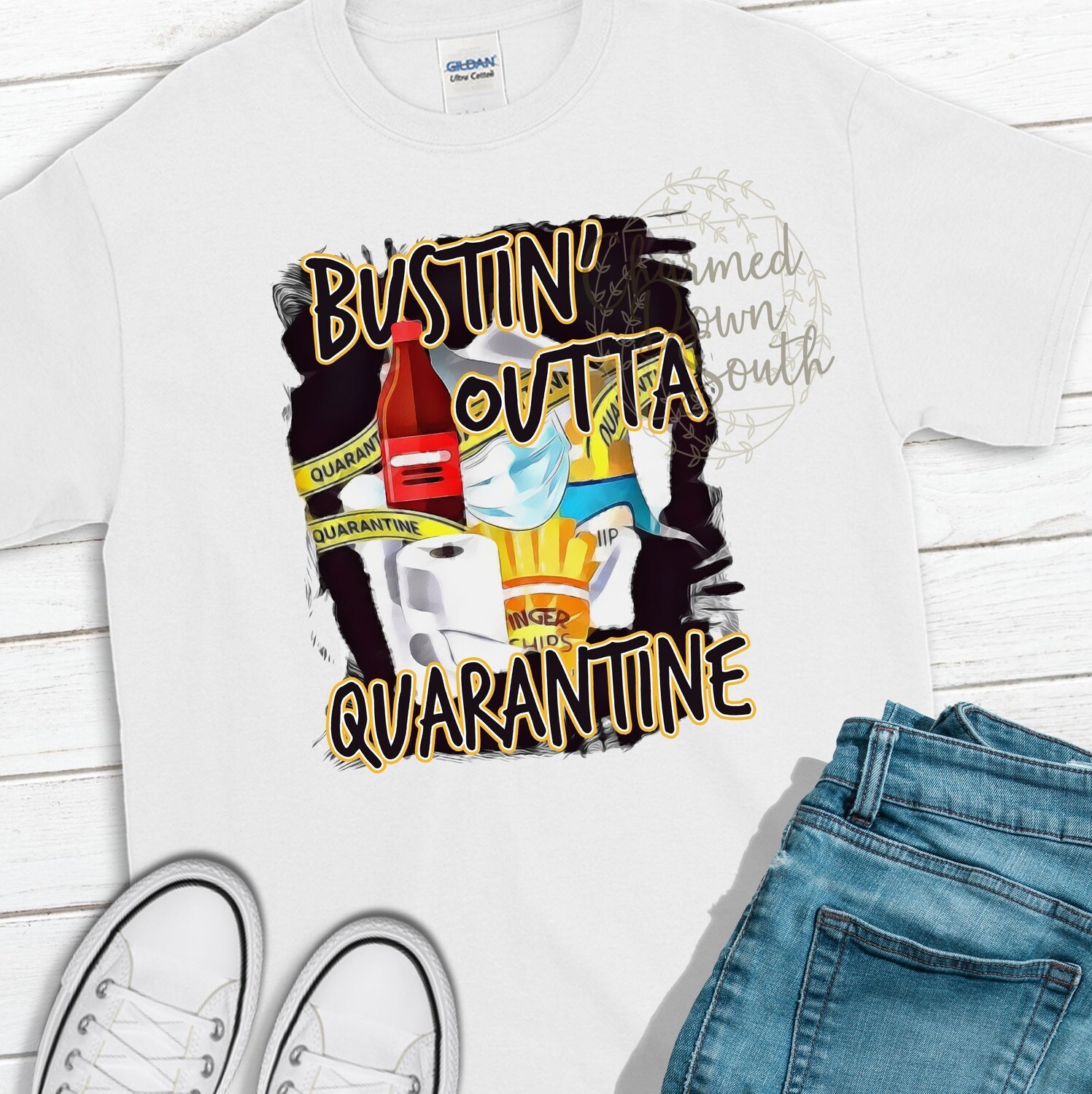 Bustin&#39; Outta Quarantine Digital Design