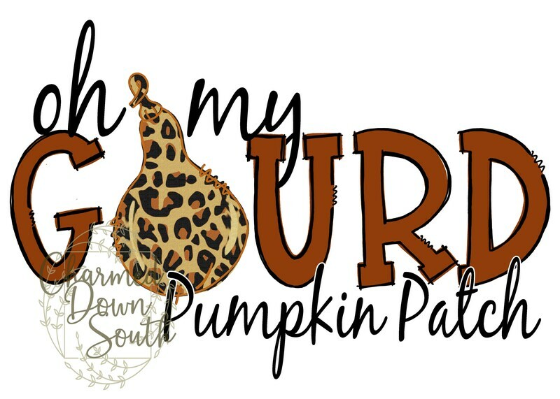 Oh my GOURD Pumpkin Patch Digital Design