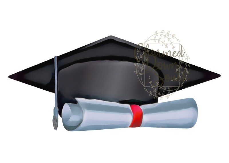 Graduation Cap Digital Design Bundle (11 Files)