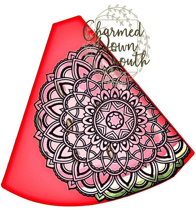 Mandala Watermelon Digital Design