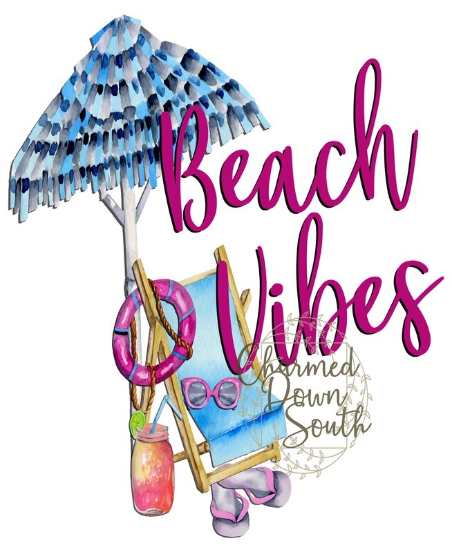 Beach Vibes Digital Design