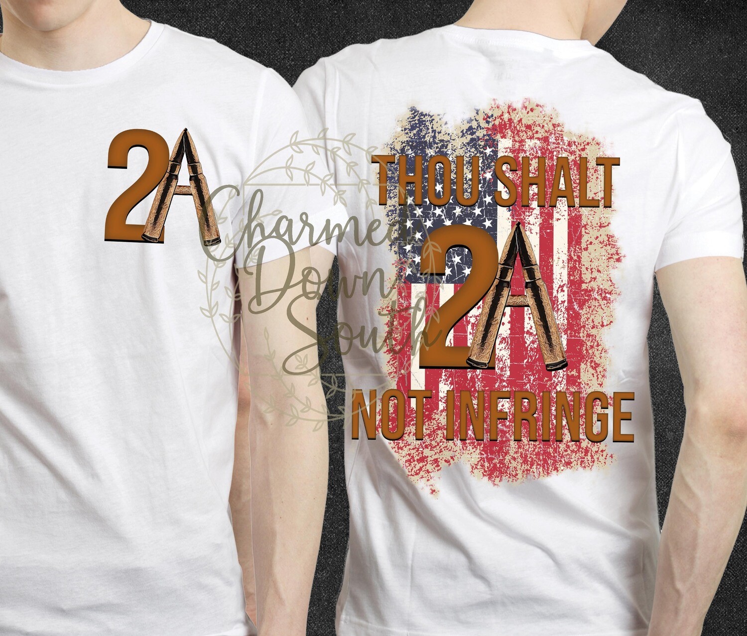 Thou Shalt Not Infringe 2A Front and Back Digital Design