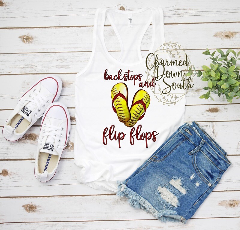 Backstops and Flipflops Softball Digital Design
