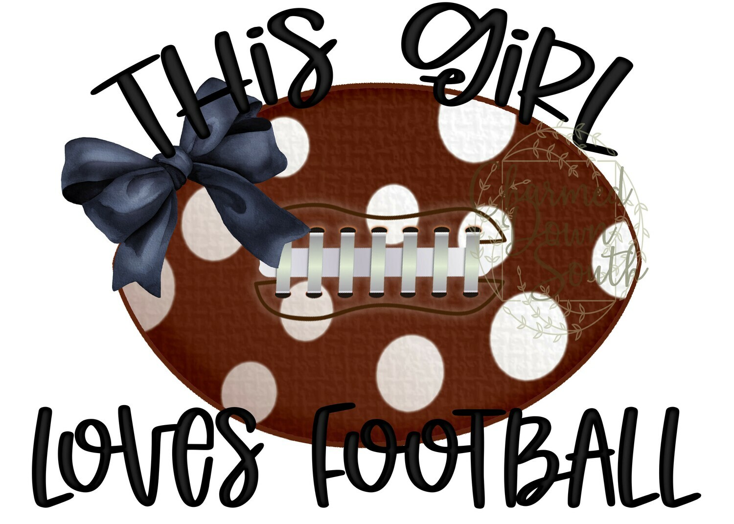 This girl loves football 15 colors Digital Design Bundle