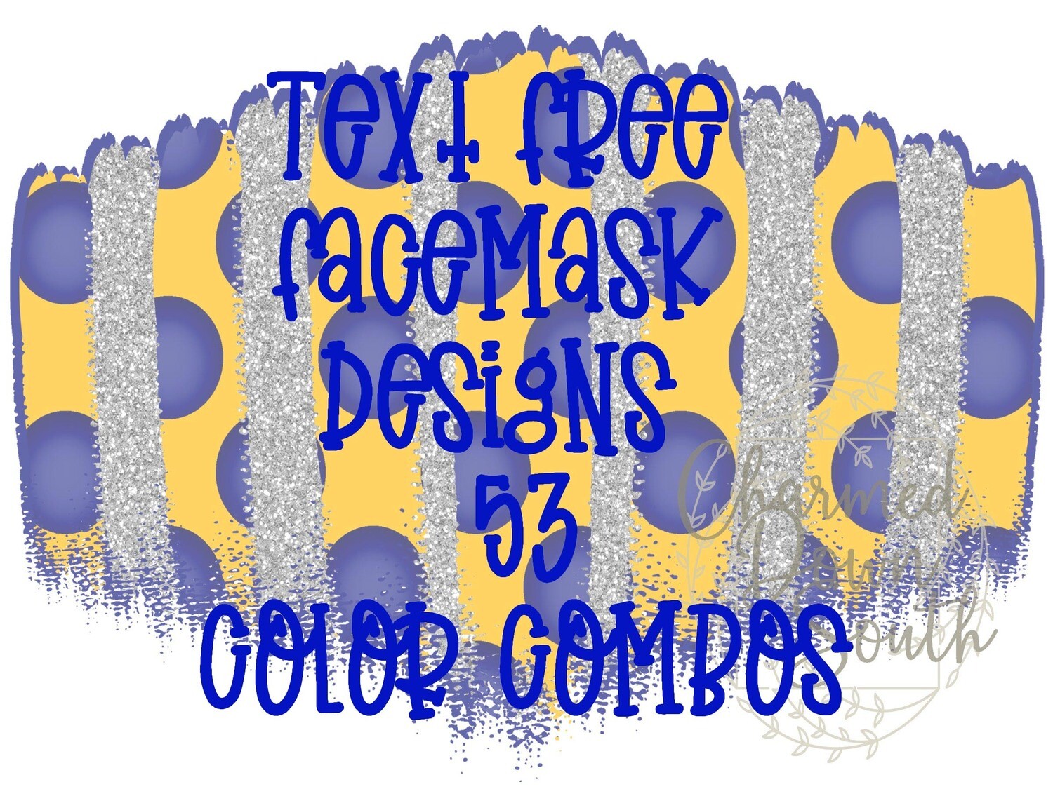 School Spirit Face Mask Digital Design Bundle 53 files