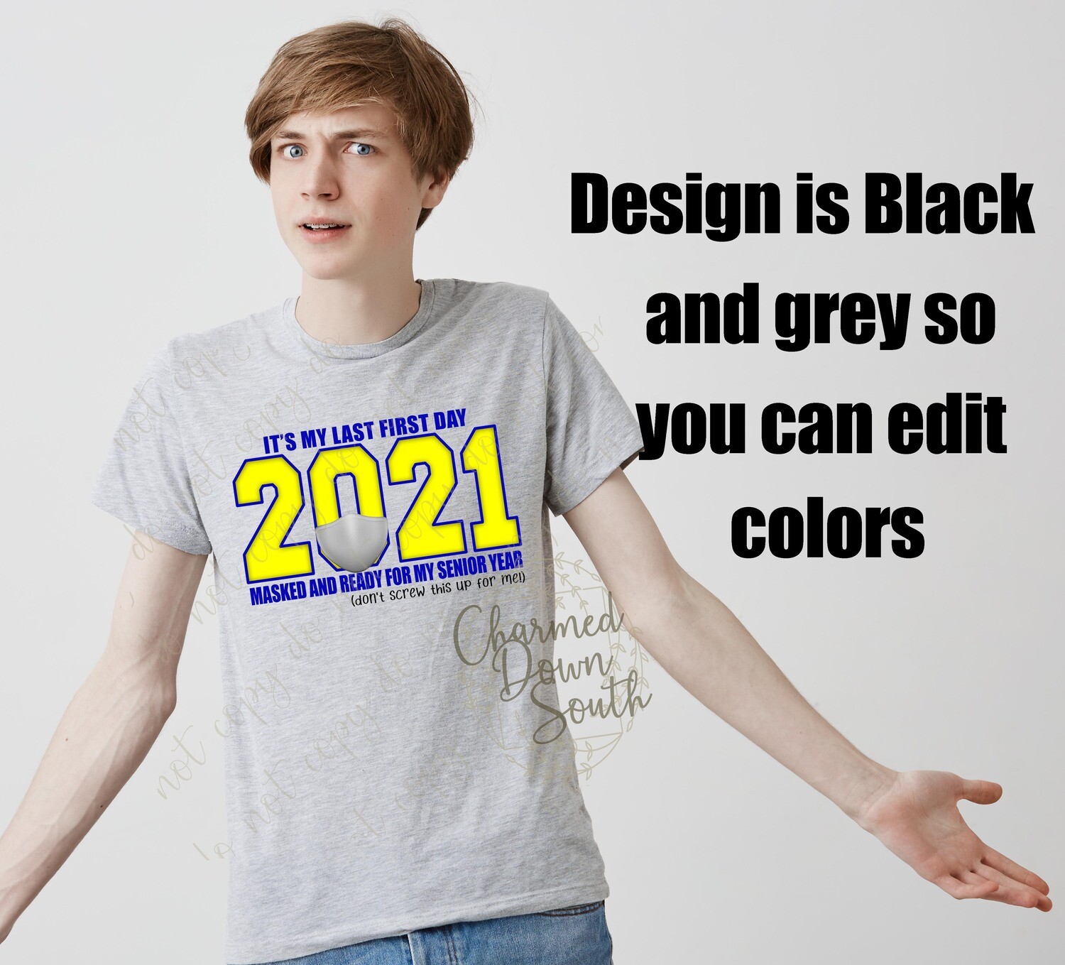 It&#39;s my last first Day with mask 2021 Digital Design