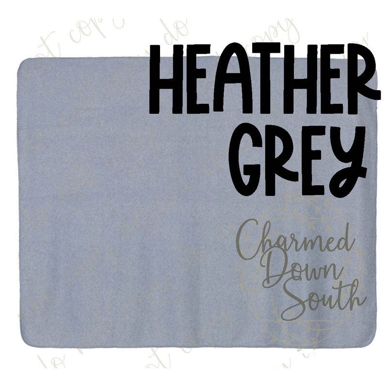 Pre-Buy Polyester Fleece Stadium Blanket 50x60&quot; HEATHER GREY - Shipping will be billed separately Estimated Ship Date 12/10