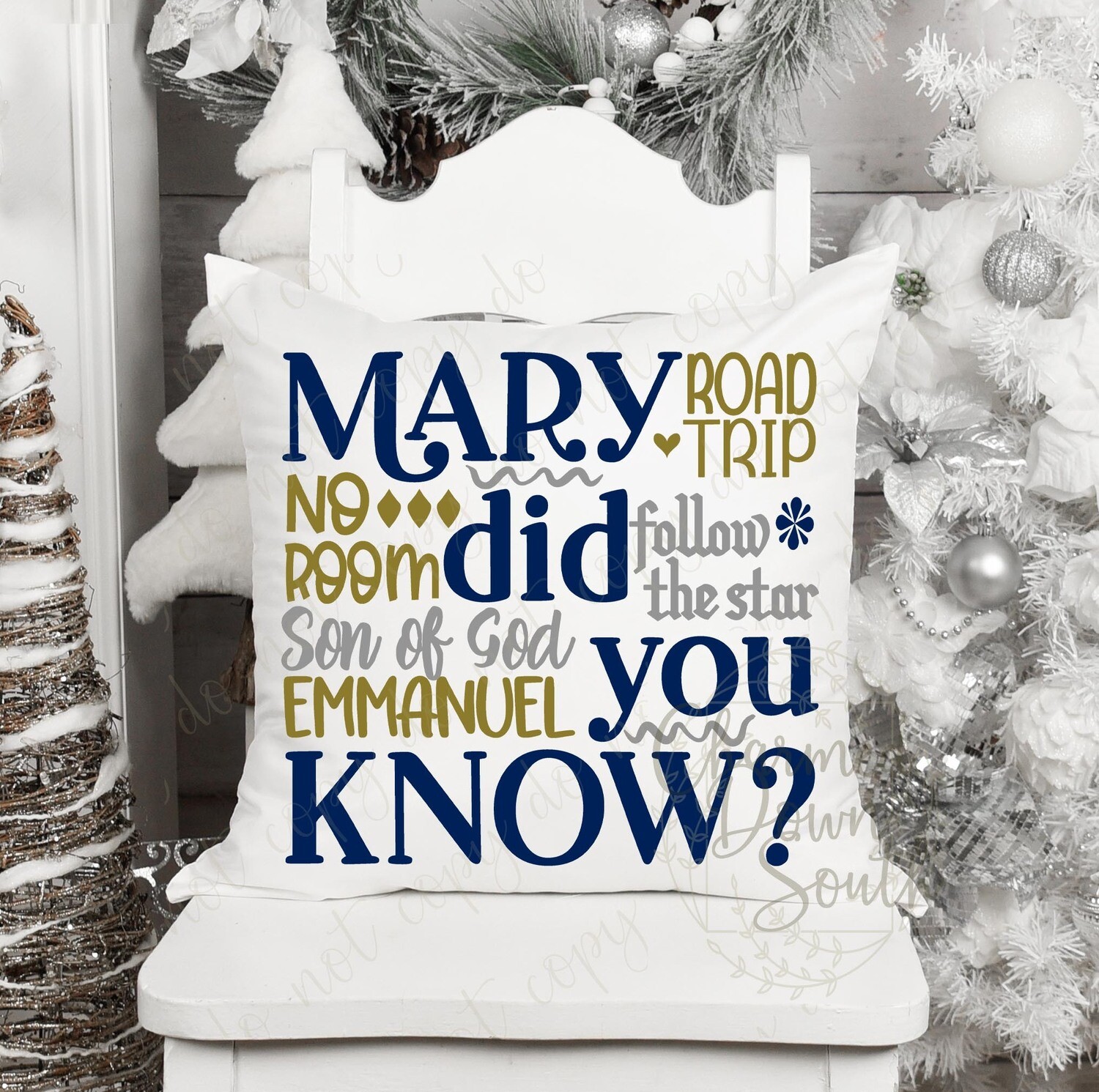 Mary Did you Know Subway Art Digital Design