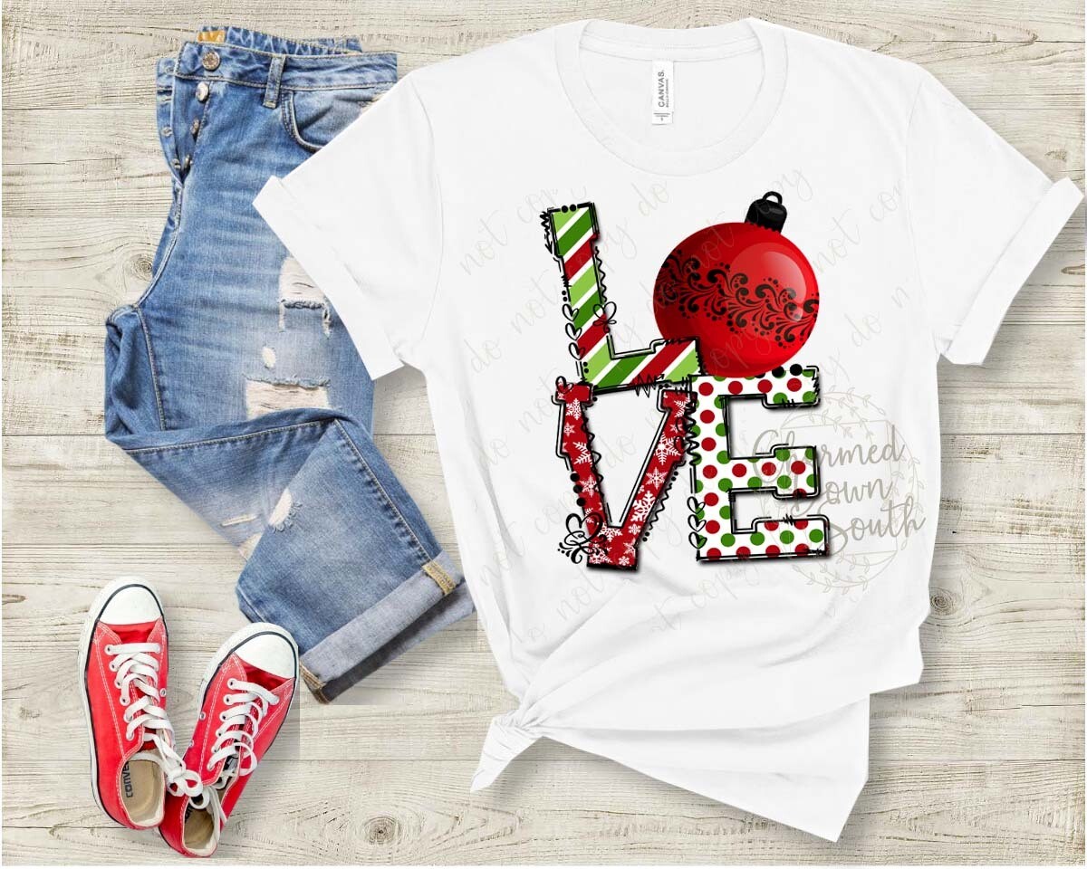 LOVE Christmas Digital Design