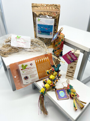 Foraging and Shred Bundle for Mini and Small Birds