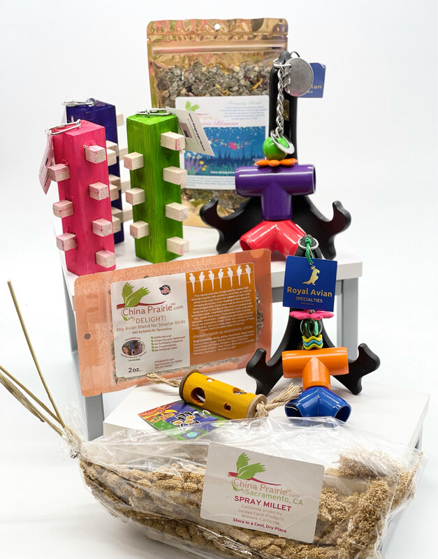Mr & Mrs Foraging Bundle #2 for Tiny, Small and Medium Birds