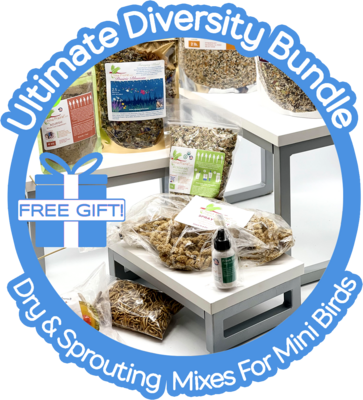 Thrive! Ultimate Diversity Box (Dry & Fresh) — Mini Birds