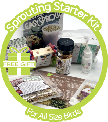 Thrive! Sprouting Starter Kit
(4 all sized birds)