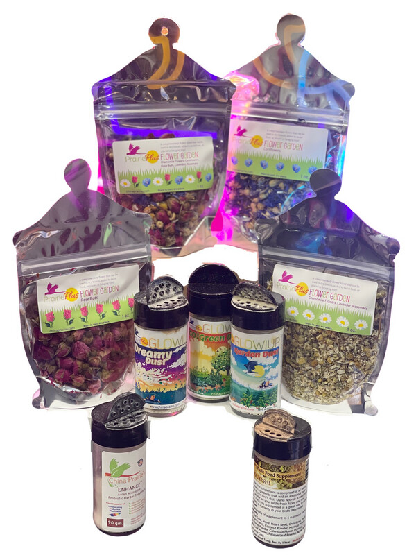 Whole Food Supplement & Edible Flower Pack