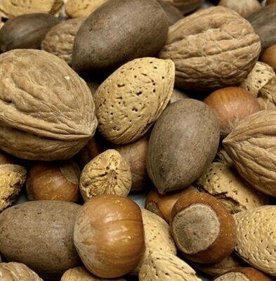 8 oz Mixed Tree Nuts in Shell