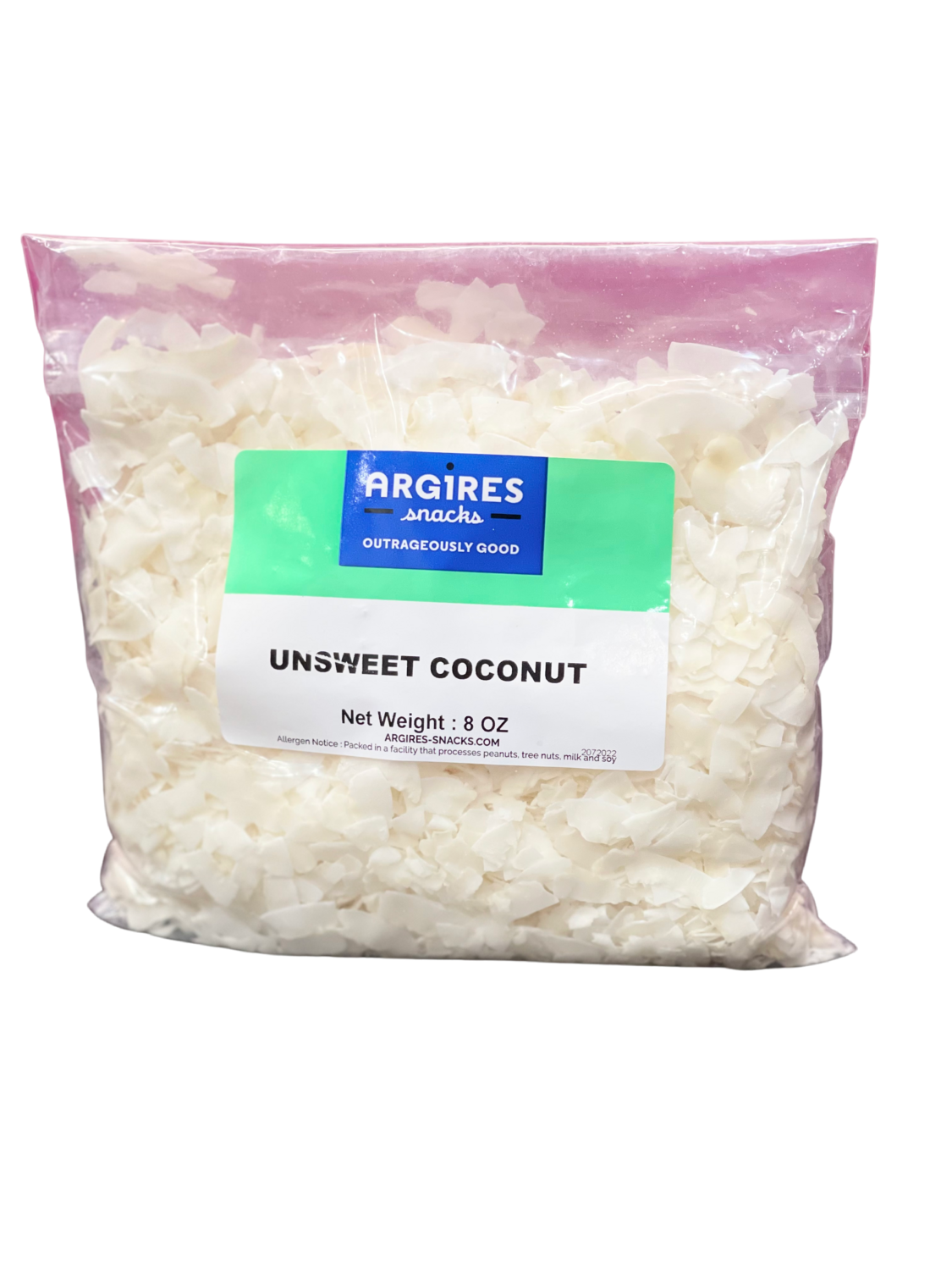 8 oz unsweetened shredded coconut