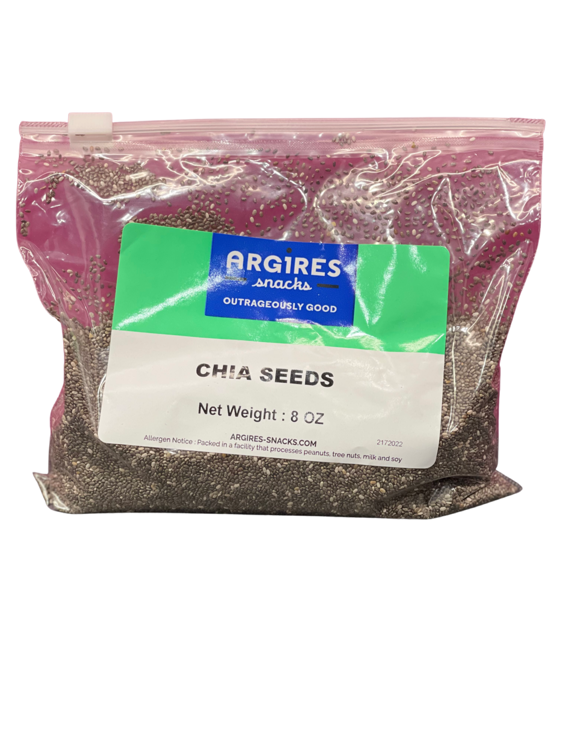 8 oz Chia Seeds from Argires Snacks