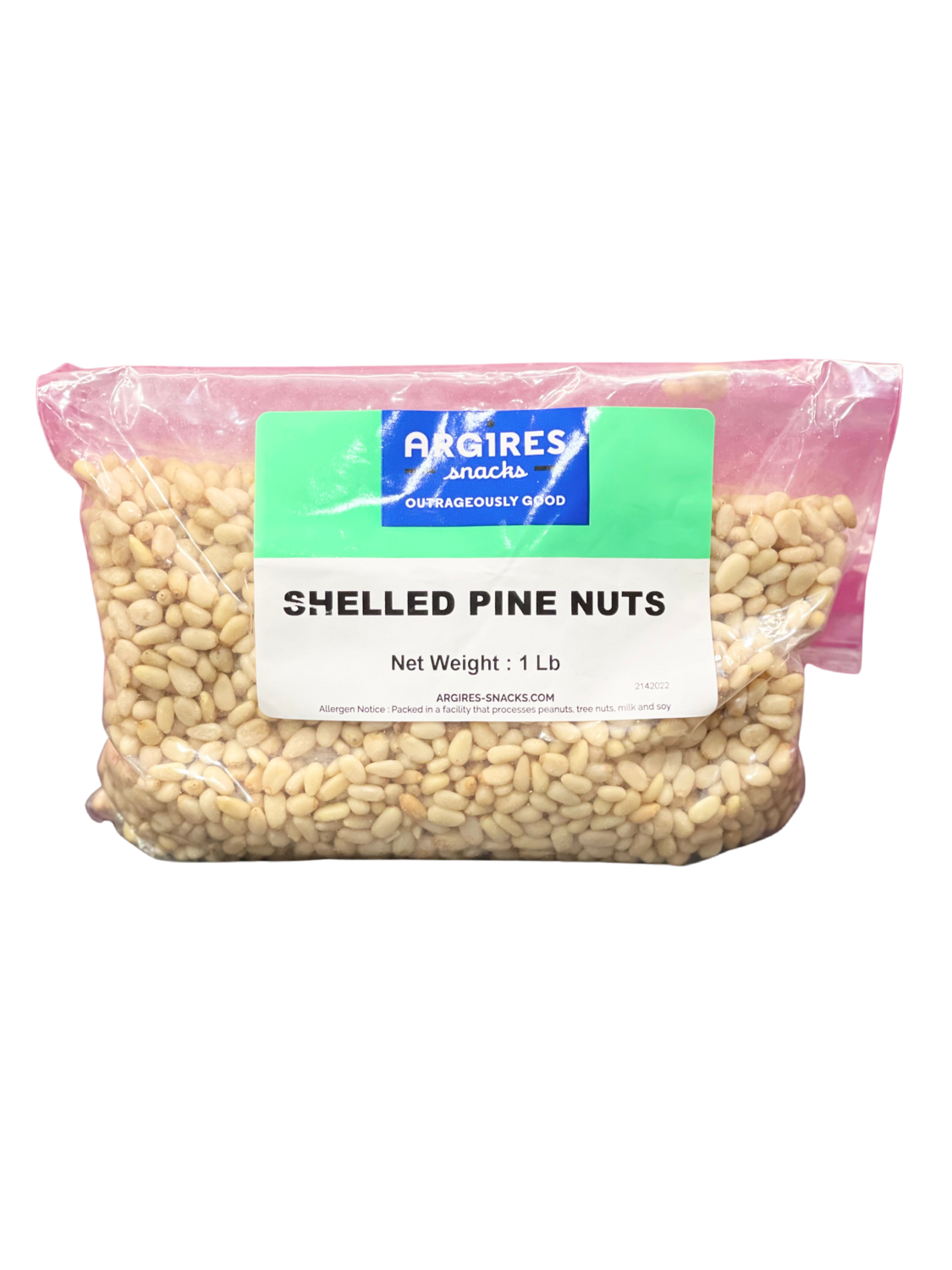 1 Lb shelled raw Pine Nuts