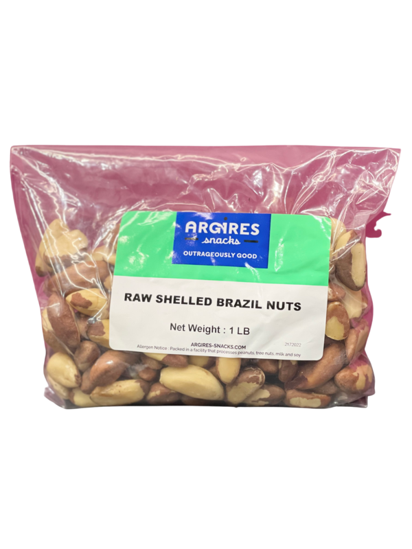 1 Lb shelled brazil nuts