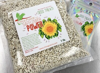 Safflower Power! Seed Treat 1 lb. by China Prairie