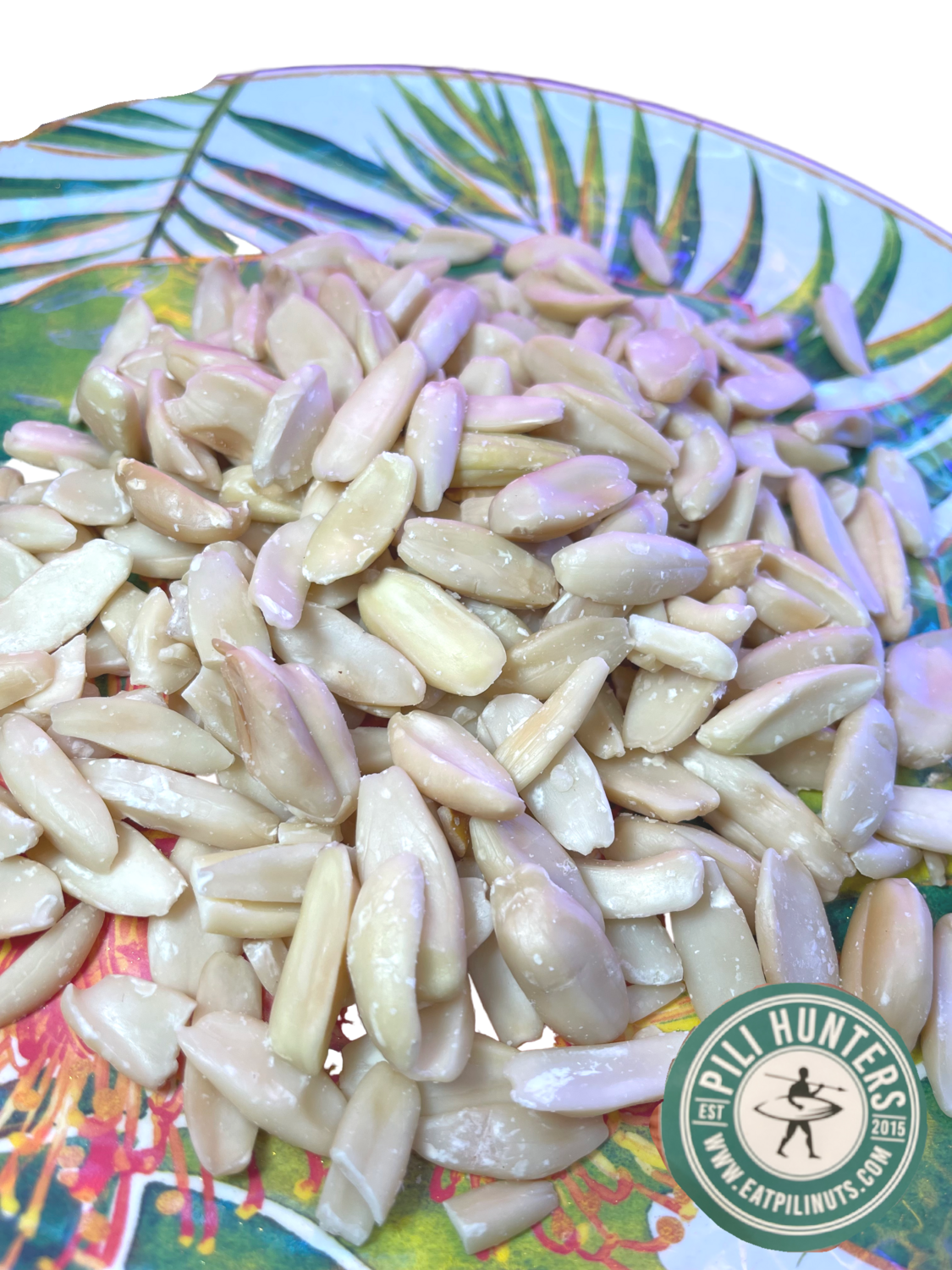 4 oz Shelled Sprouted Pili Nuts by Pili Hunters -- Good for all Birds!