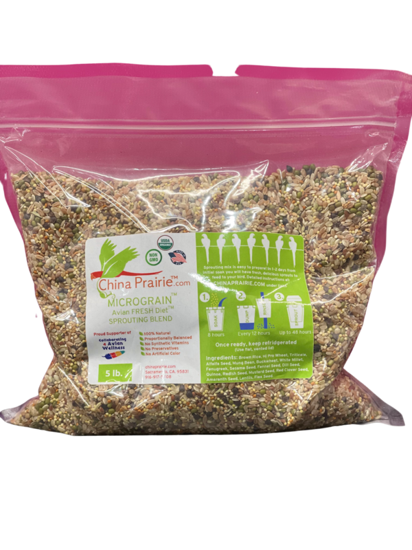 5 Lb Bag of Micrograin Sprouting Blend