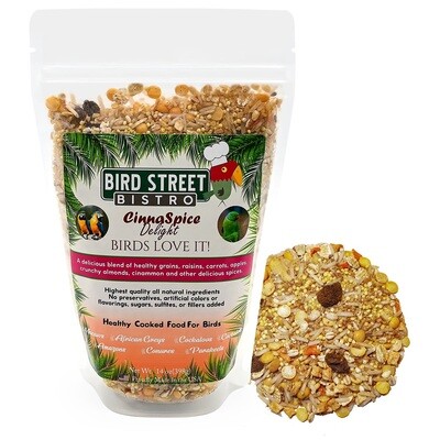 Cinnaspice Delight - A delicious blend of healthy organic grains, currants, carrots, apples, crunchy almonds, ceylon cinnamon, and other spices. - 14 oz Cinnaspice Delight - A delicious blend of healthy organic grains, currants, carrots, apples, crunchy almonds, ceylon cinnamon, and other spices. - 14 oz