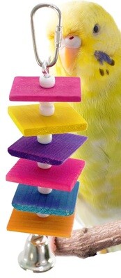 Mini Stepper Hanging Chew Toy by Bonka Bird Toys