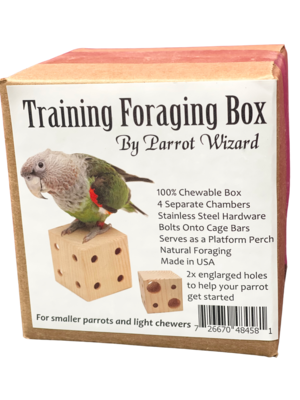 Training Natural Foraging Box by Parrot Wizard