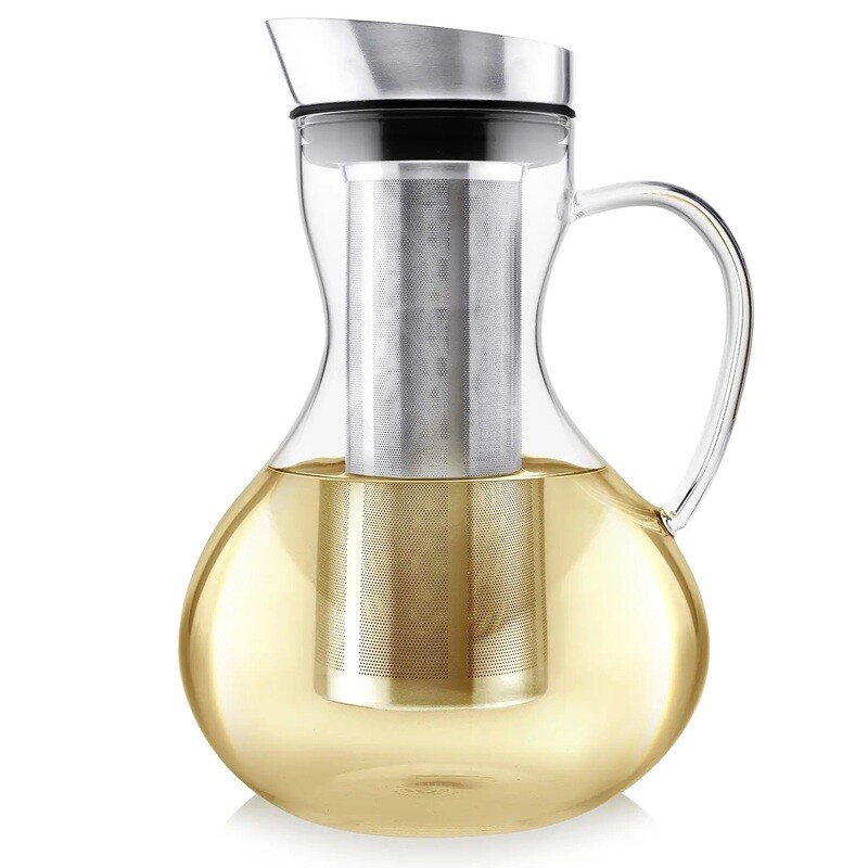 Teabloom Multi-brew Glass Teapot + Kettle + Pitcher (51 oz)