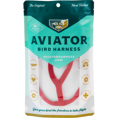 Aviator Harness and Leash - Color Red Aviator Harness and Leash - Color Red