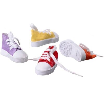 4 Pack Sneakers Foot Toy by Super Bird Creations