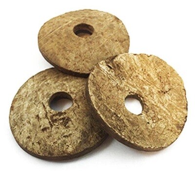 Small Coconut Disks 6 Pack by Bonka Bird Toys